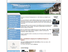 Tablet Screenshot of directiondevelopments.com